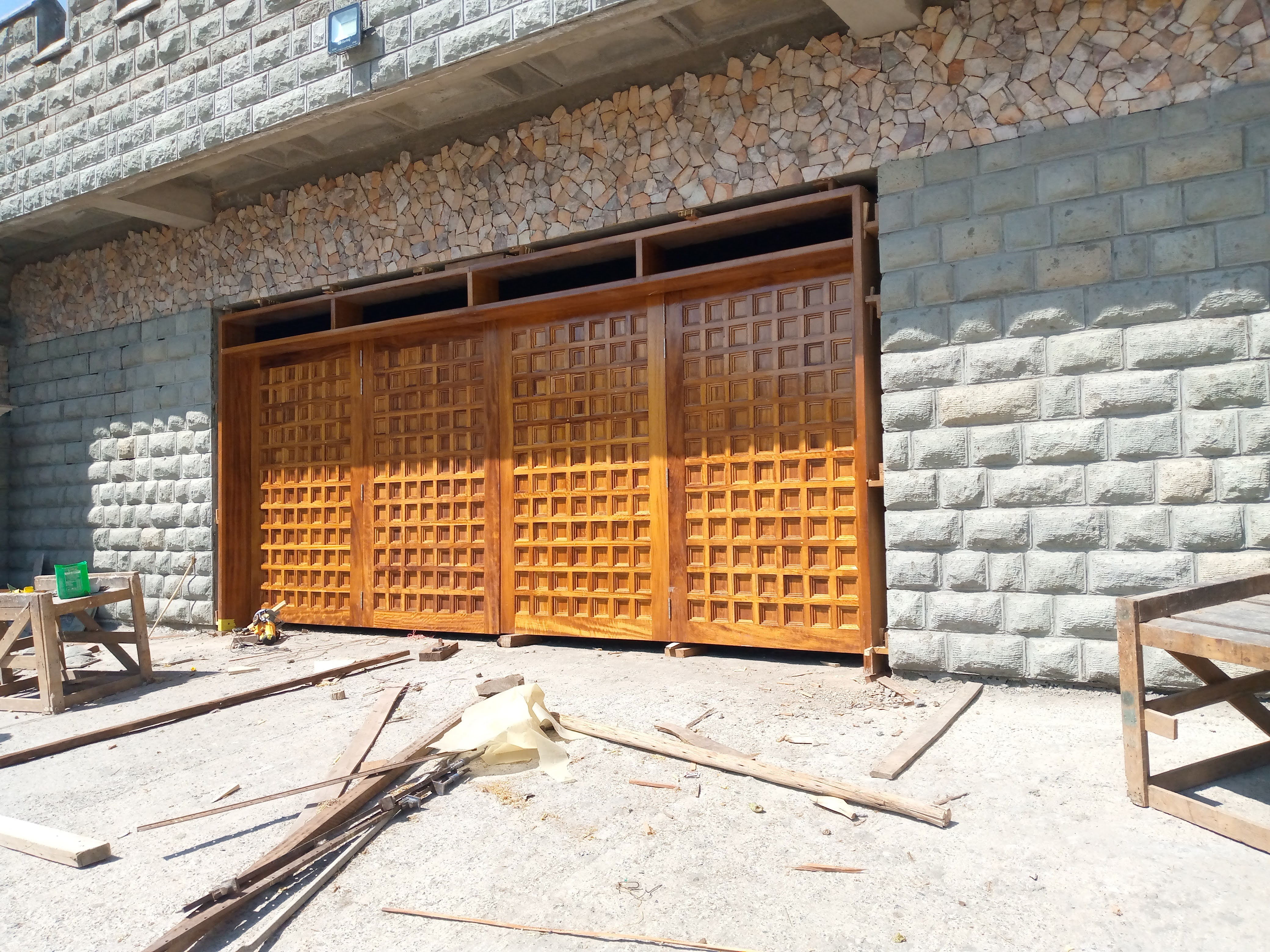 Custom Mahogany Door