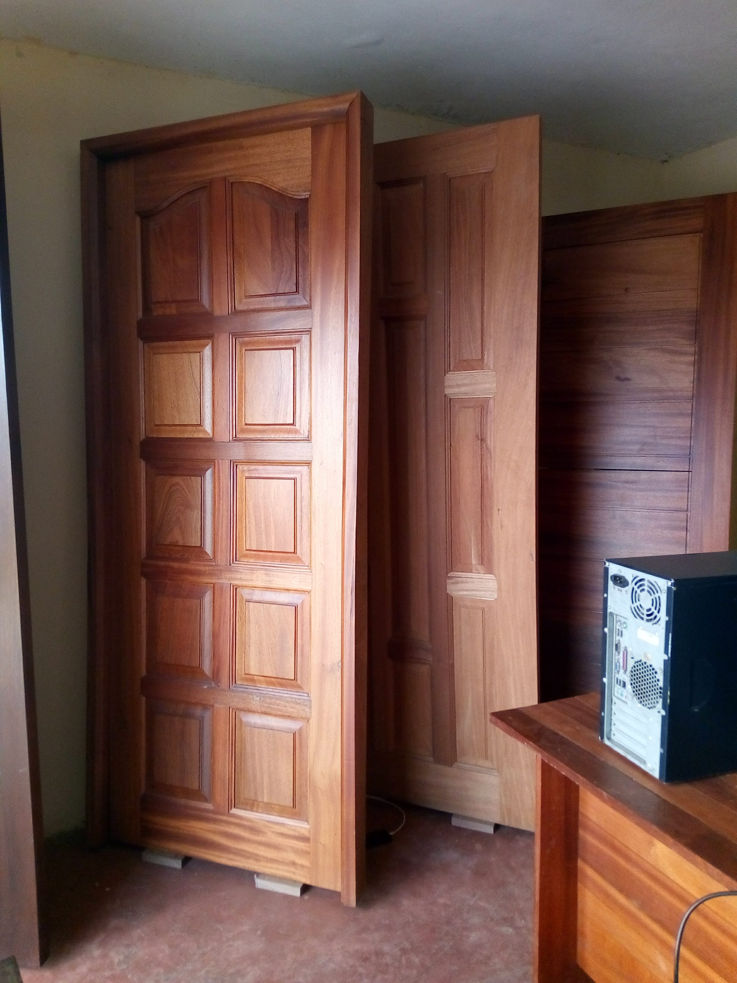 Custom Carved Door