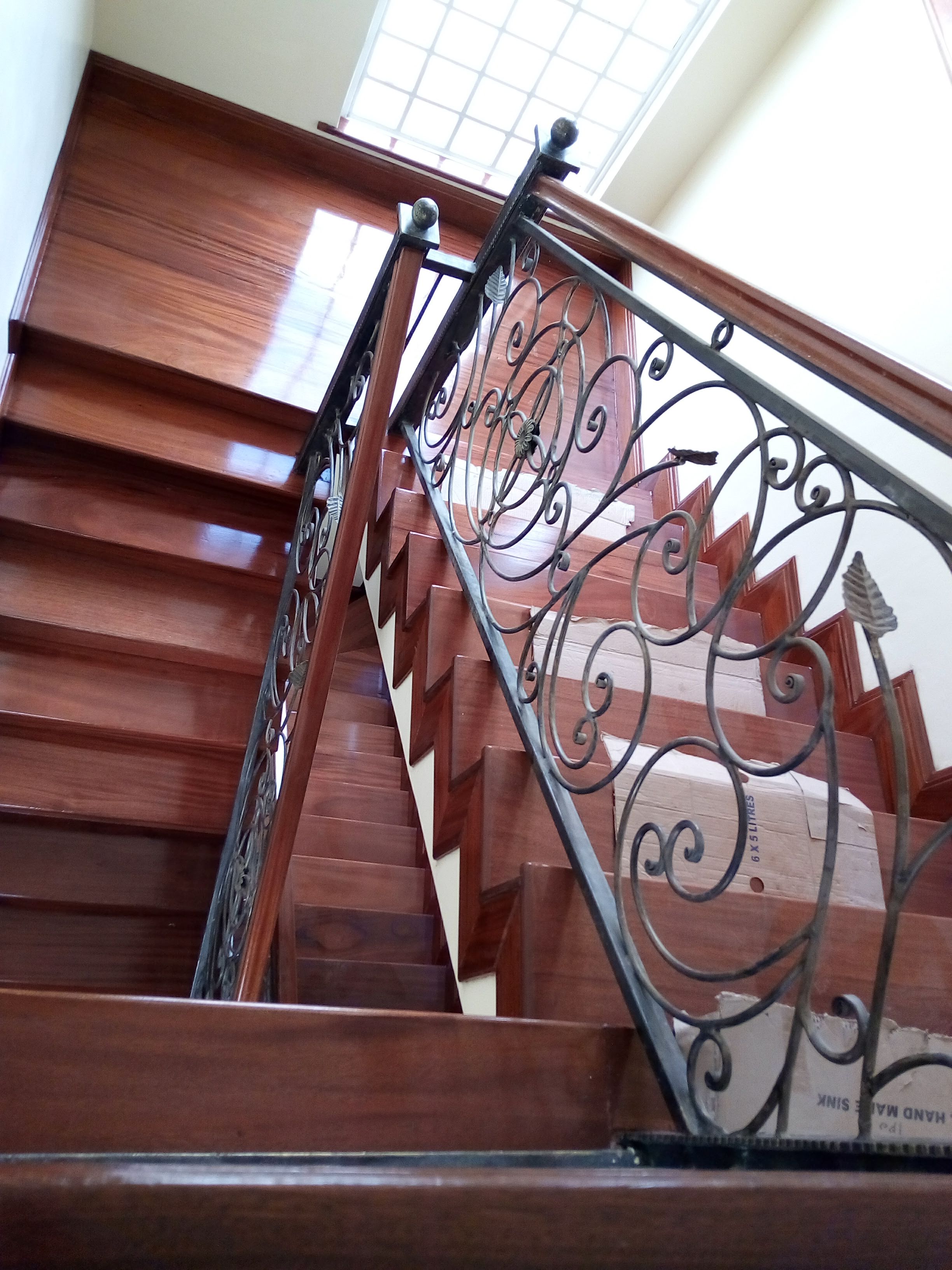 Spiral Wooden Staircase