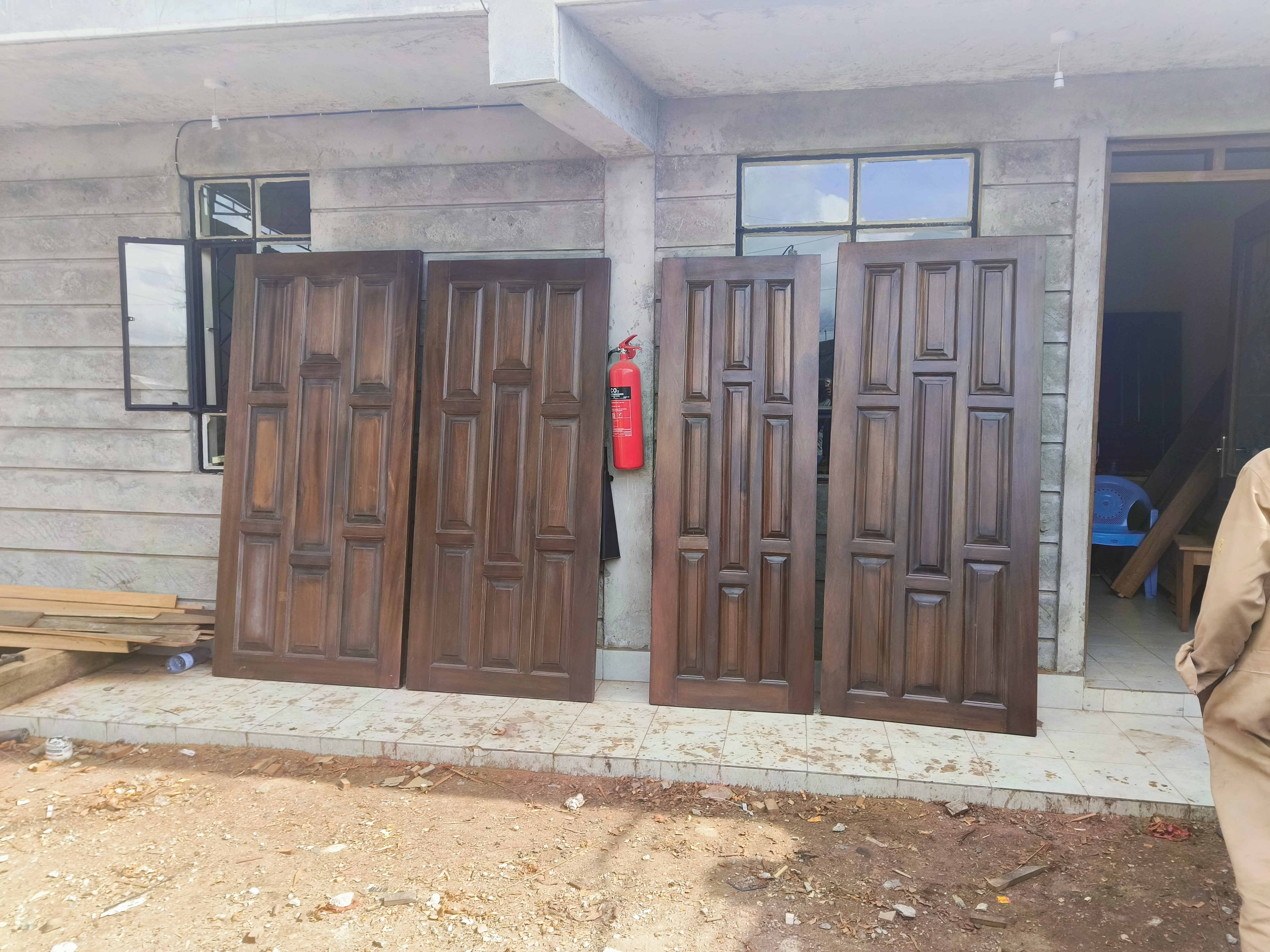 Solid Mahogany Door